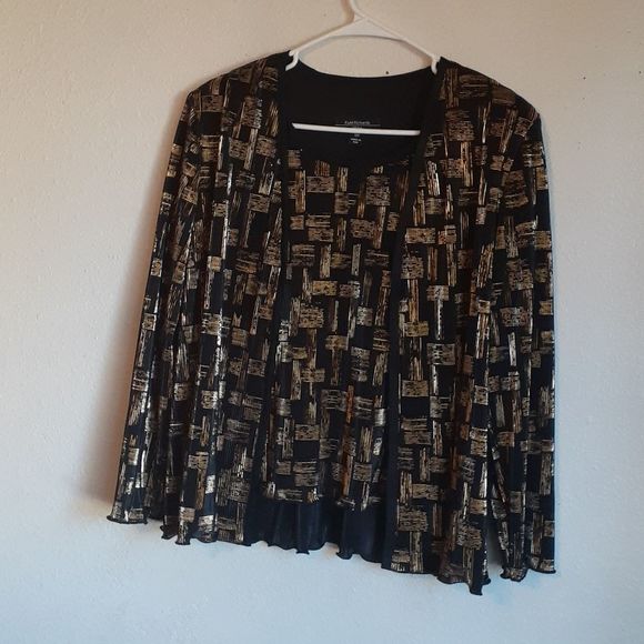 R&MRichards blouse petite size 12 - Picture 3 of 16